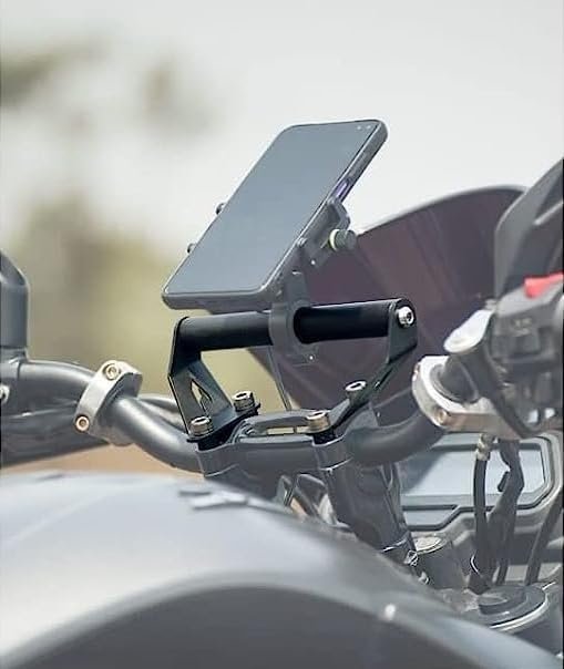 SGTB Bajaj Dominar 250 400 2021 BS6 Frame GPS Mount Mobile Phone Holder Bar