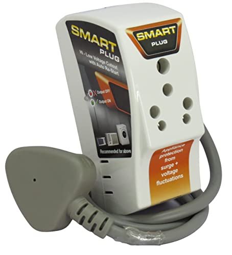 Smart Plug High Low Voltage Cutout / Protector rated @ 16Amp with cord with Surge Protection upto 4000 Volts