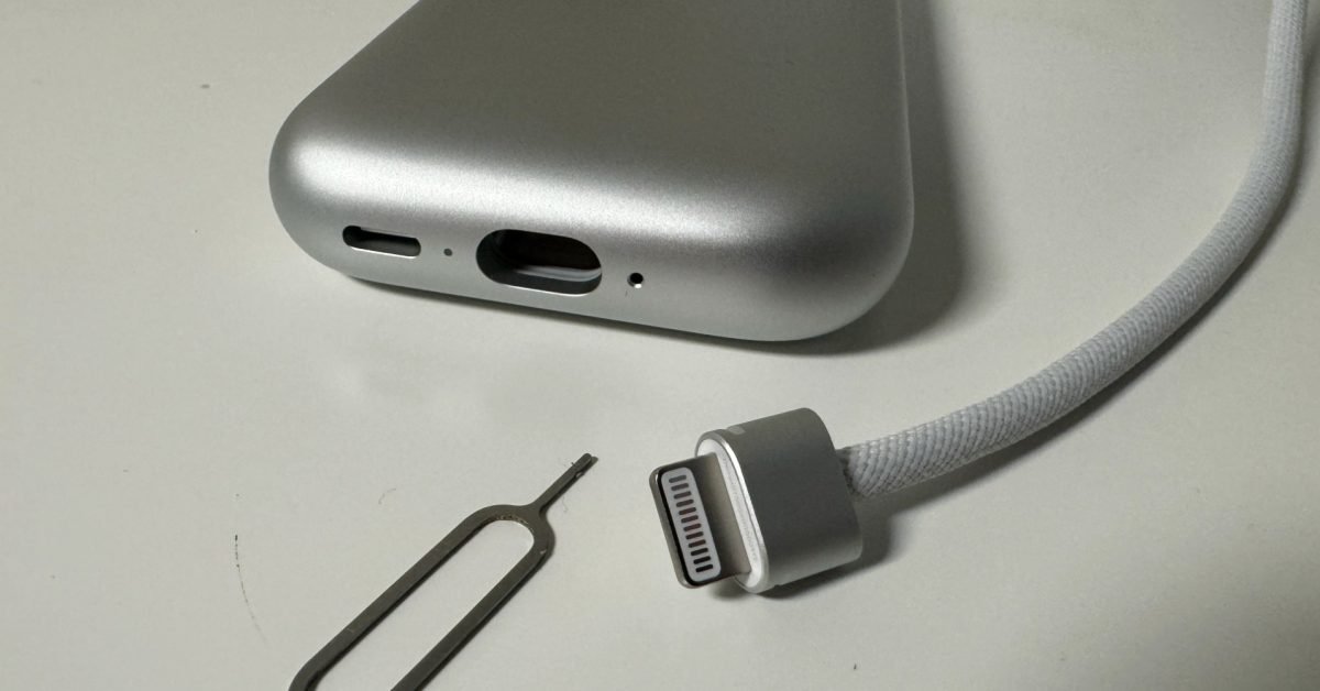Apple Vision Pro battery cable can be removed with a SIM-eject tool
