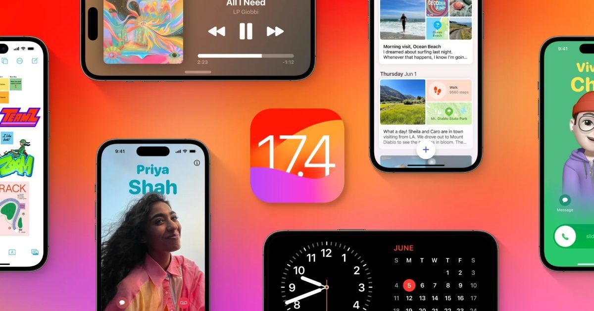Apple releases revised build of iOS 17.4 beta 1