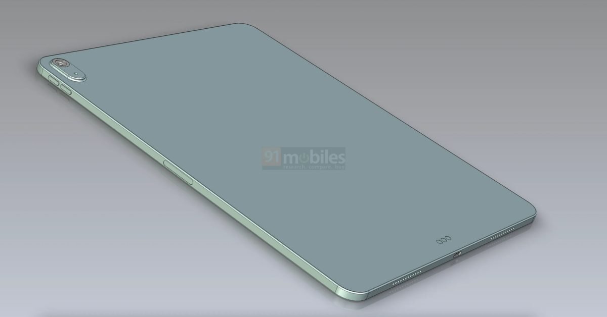 New iPad Air with 12.9-inch display and redesigned rear camera design shown in purported leaked schematics
