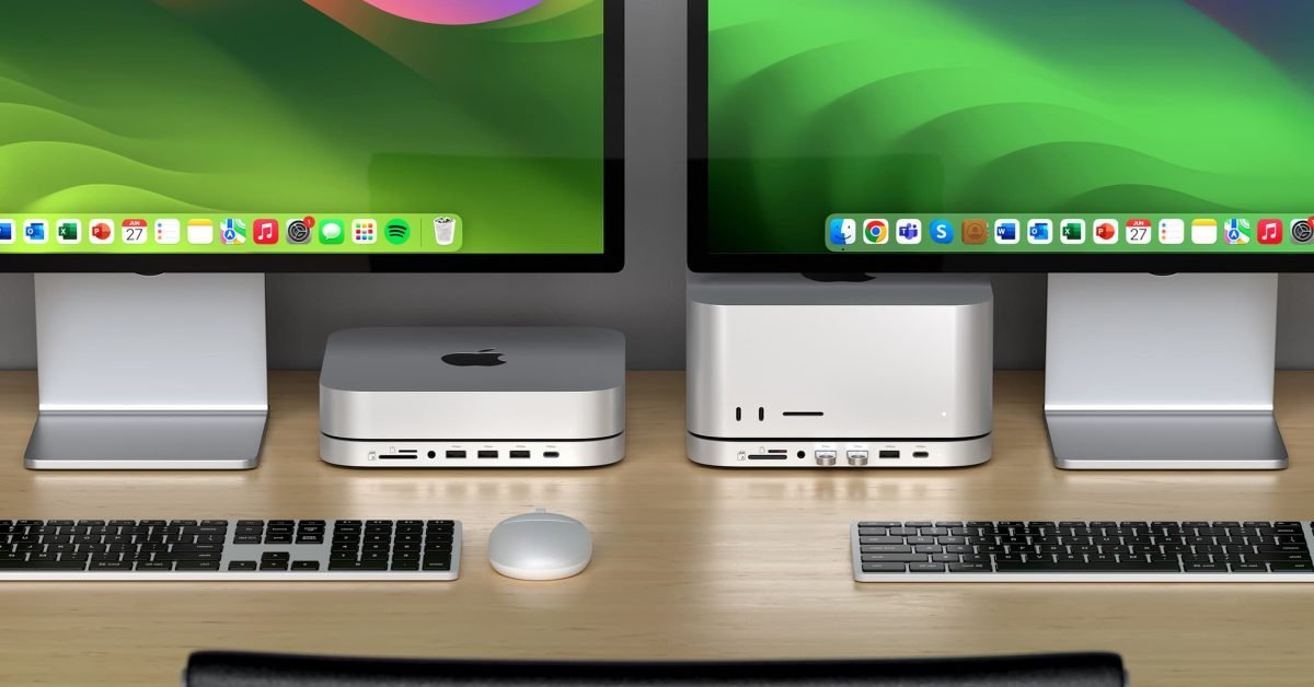 Satechi launches upgraded Stand & Hub for Mac mini/Studio and Thunderbolt 4 Slim Hub