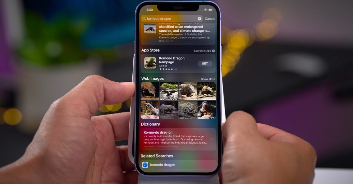 Apple tests upgraded iPhone and Mac search using AI