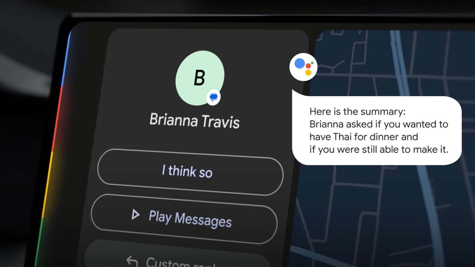 Here’s how AI message summaries will work on Android Auto –