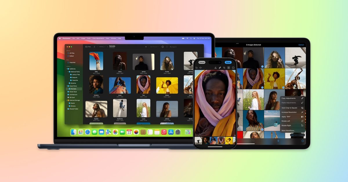 Photomator gets new file explorer with non-destructive editing