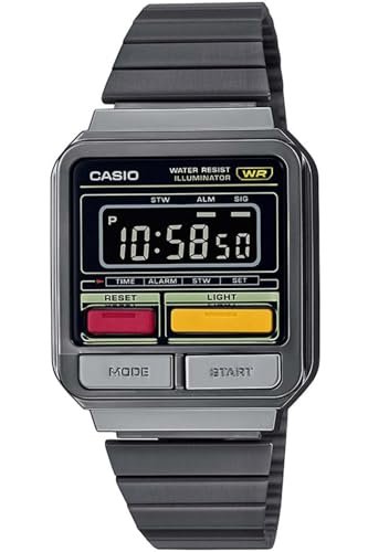 Casio Digital Black Dial Unisex’s Watch-A120WEGG-1BDF