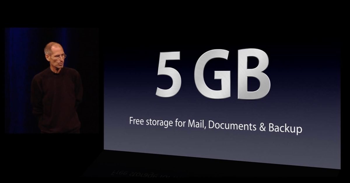 Apple hit with class action lawsuit over iCloud’s 5GB limit