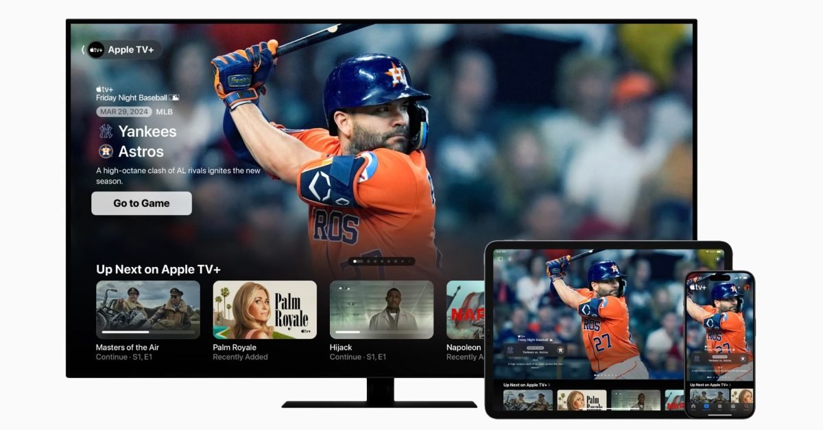 Friday Night Baseball returning to Apple TV+, but no Immersive Video for Vision Pro