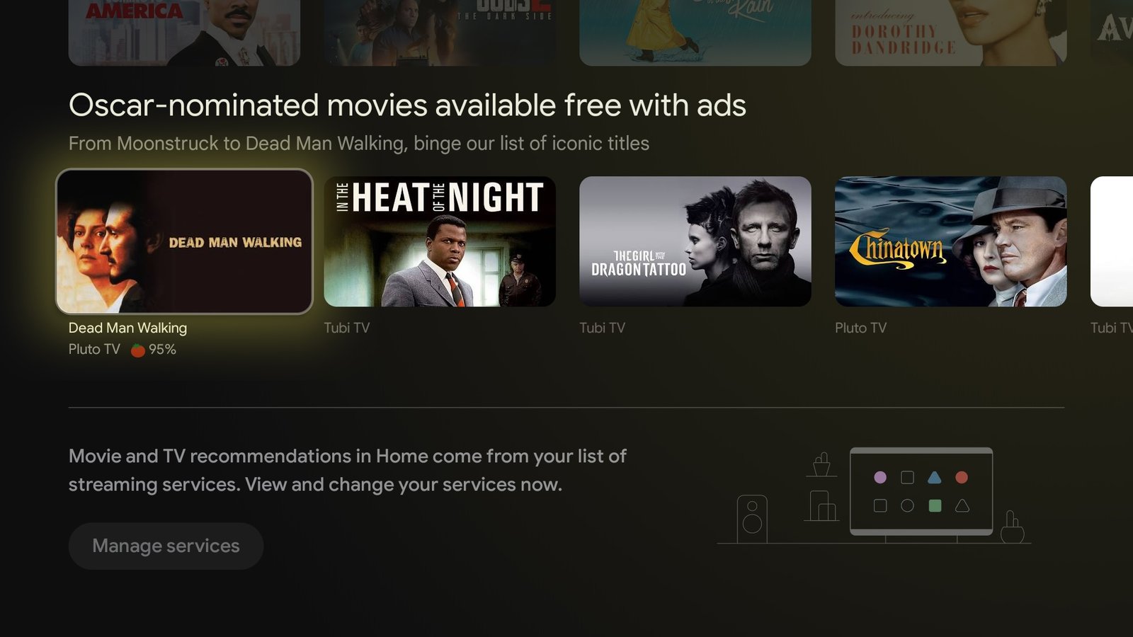 Google TV is getting ready for the Oscars with over 30 free movies (Update: List of movies)
