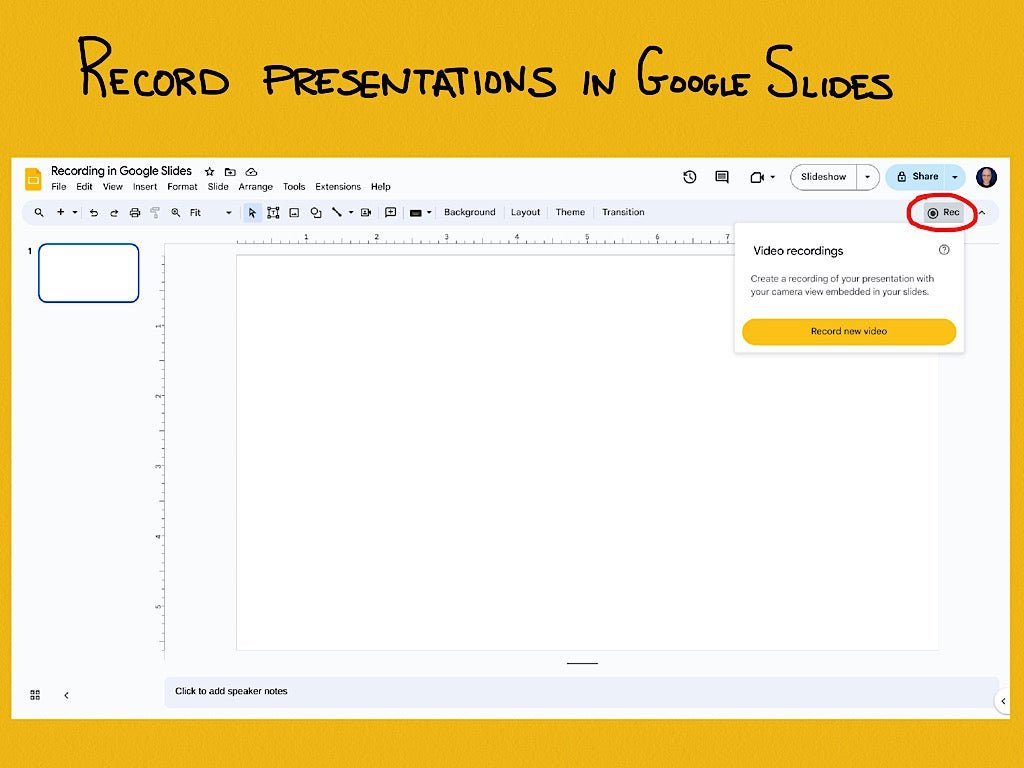 How to Record a Video Presentation With Google Slides