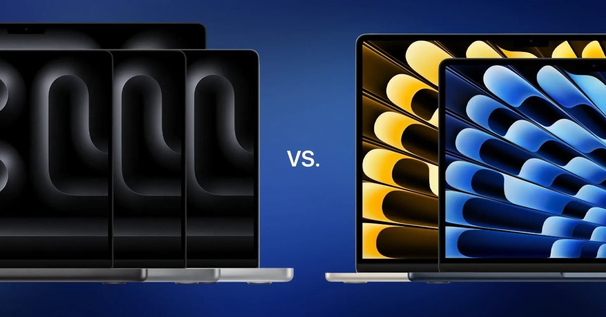 MacBook Pro vs Air: How the lineup compares