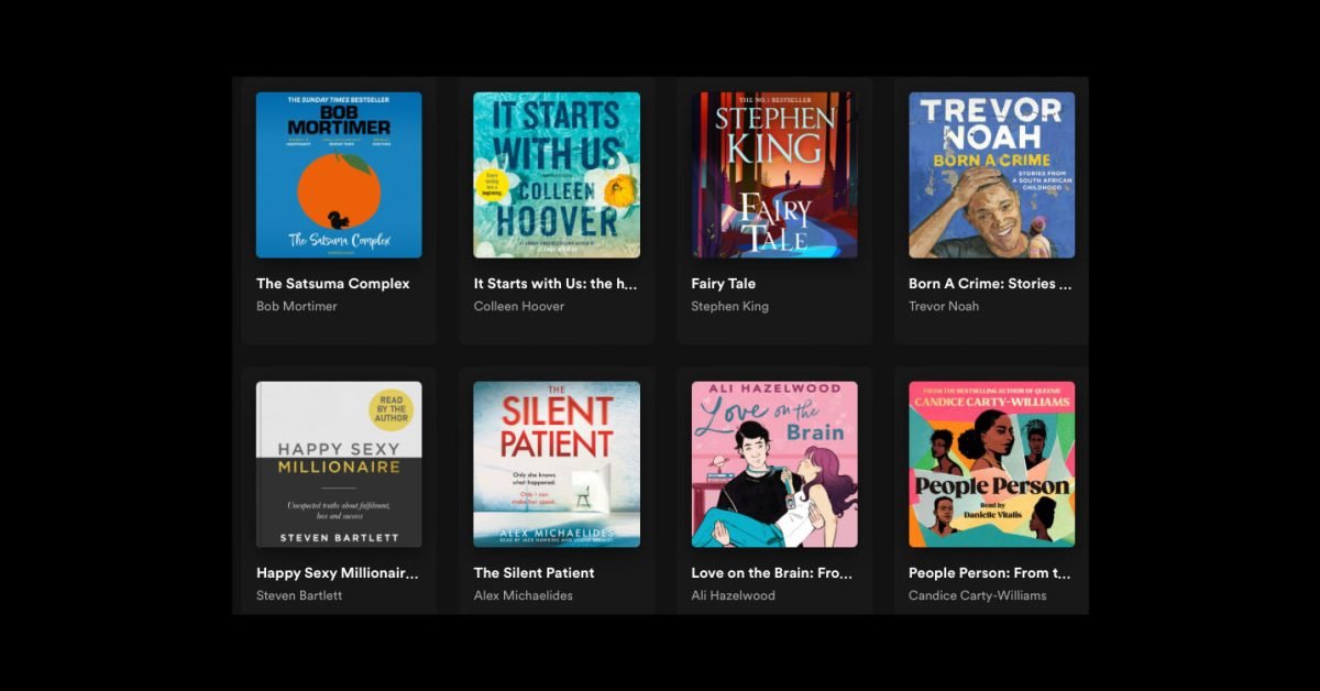 Spotify audiobooks now available in standalone $9.99 tier; but why?