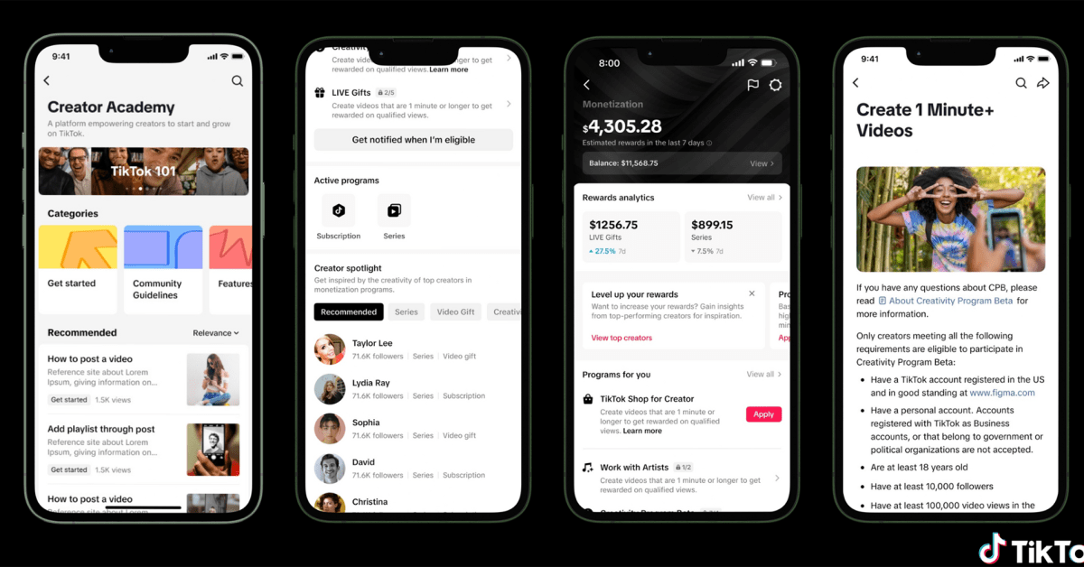 TikTok Creator Rewards Program available to all; more revenue