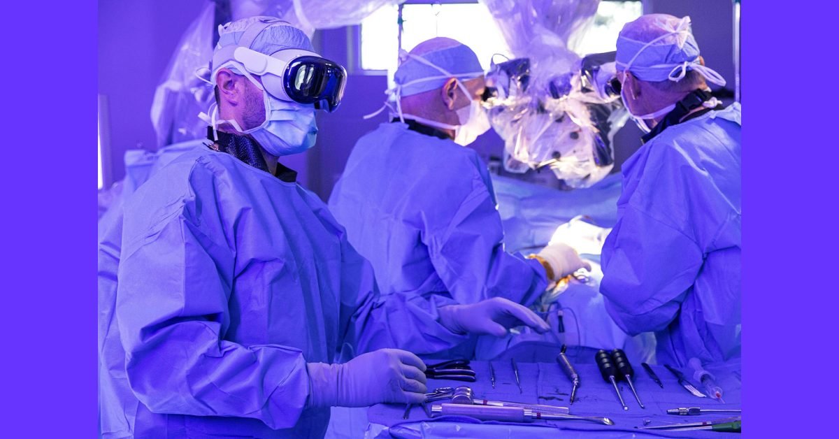 Vision Pro used in surgery for the first time “to eliminate human error”