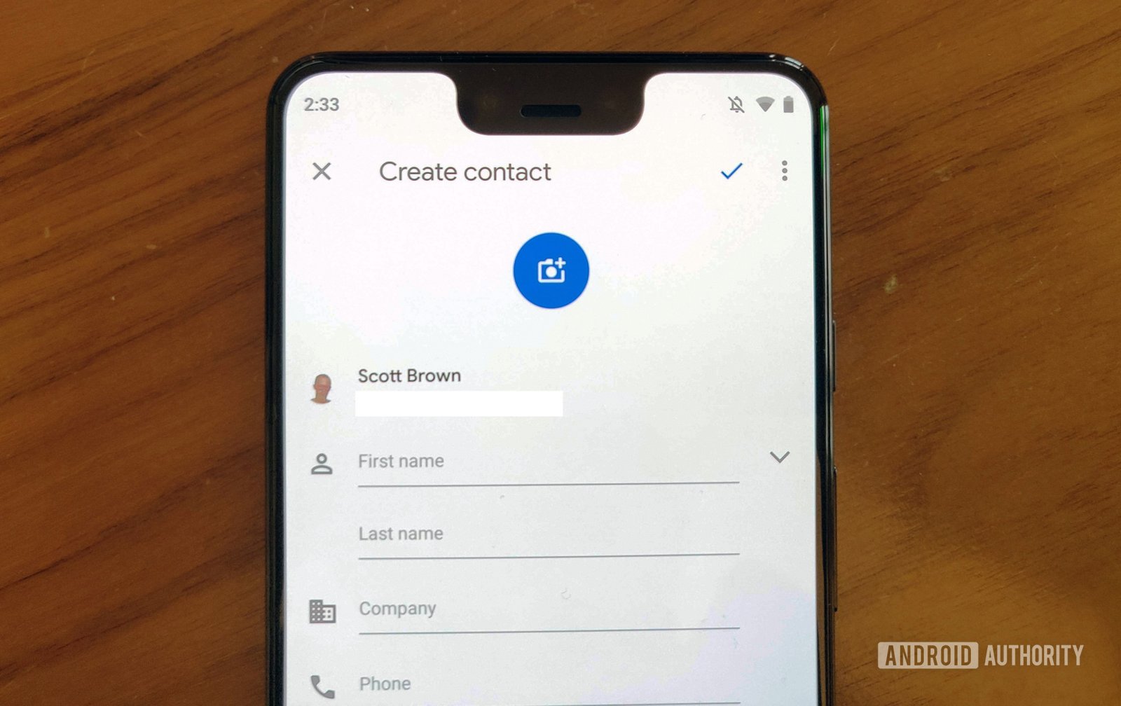 Google Contacts redesign makes adding new contacts more intuitive –