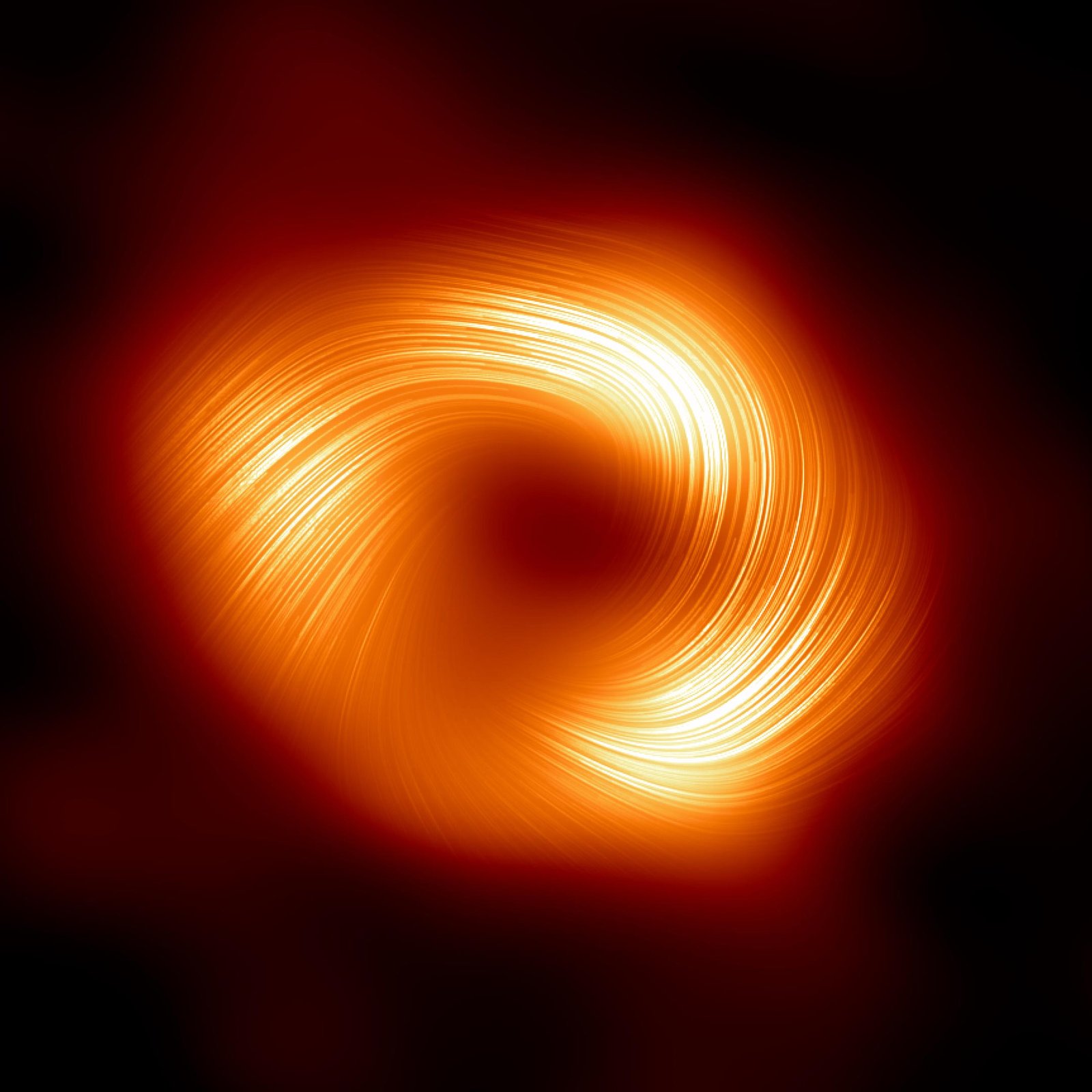 Peering Into the Magnetic Soul of the Milky Way’s Central Black Hole