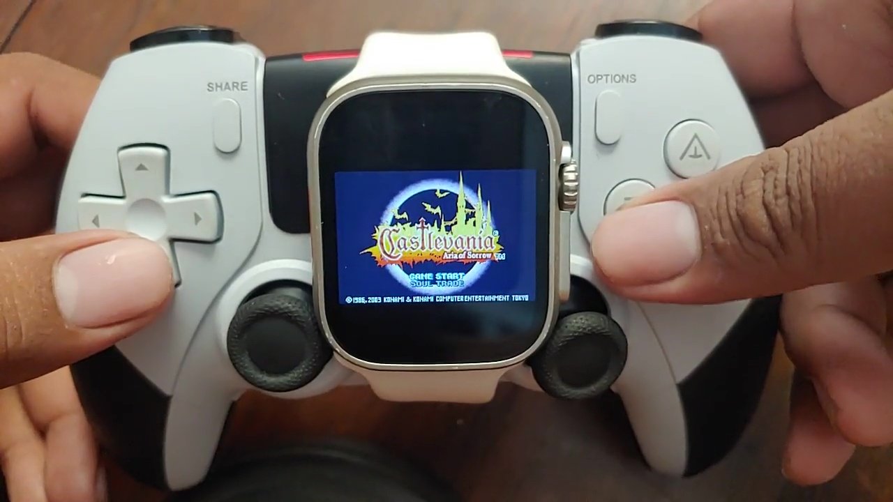 You can turn your Android smartwatch into a retro gaming console, for some reason