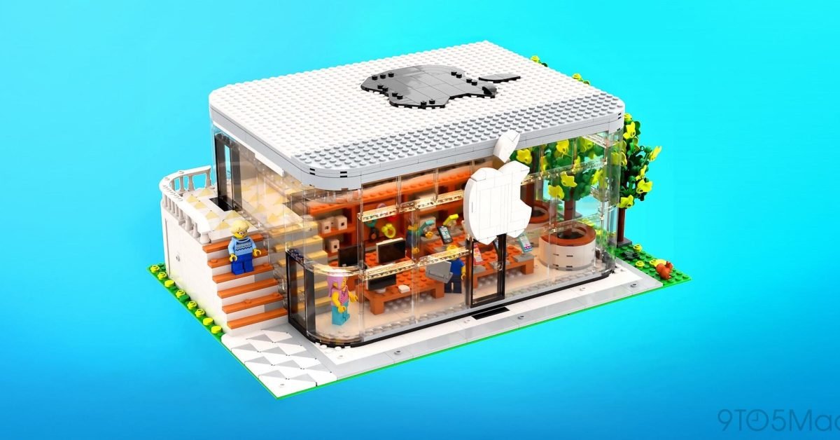 Ever dream of a LEGO Apple Store? This fan built one