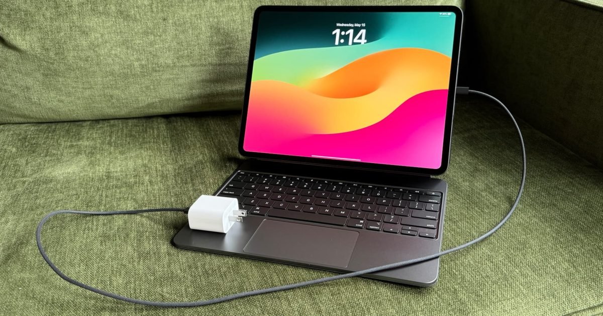 M4 iPad Pro comes with color-matched USB-C cable, so go black
