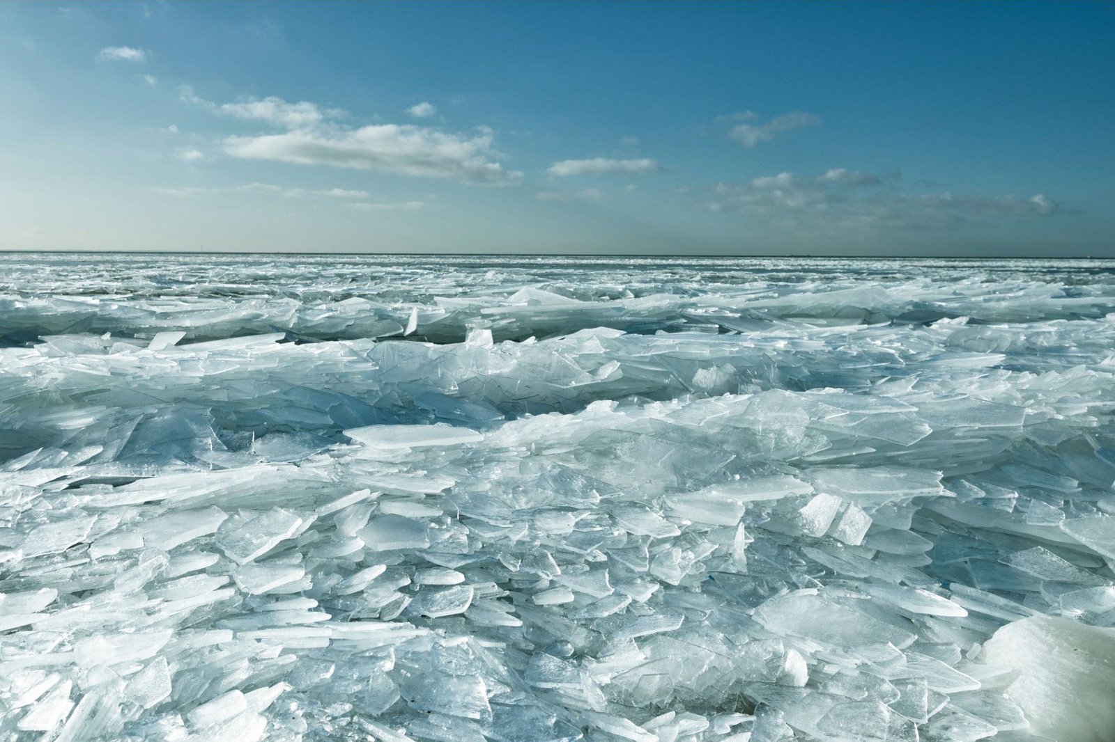 Meltwater Ponds Threaten Antarctic Stability