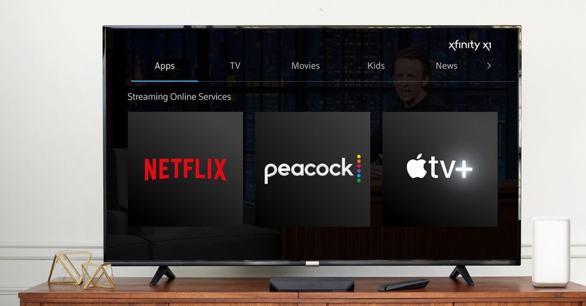 Netflix, Apple TV+ and Peacock bundle priced at $15/mo for Comcast Xfinity customers