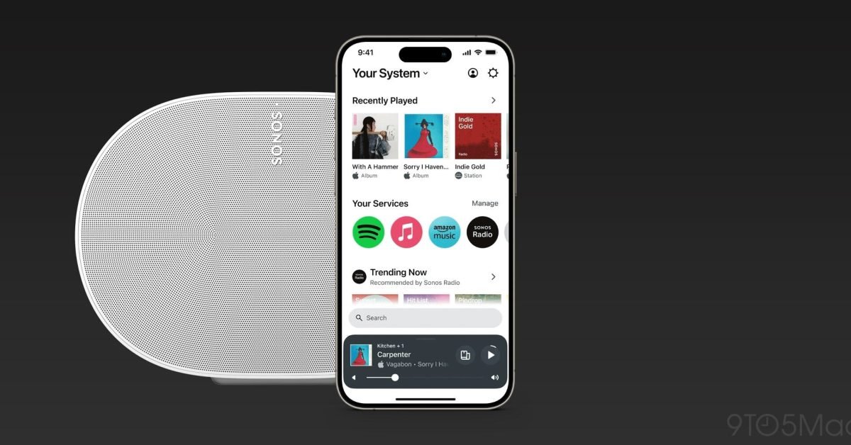 Sonos has heard the music: VoiceOver improvements, local playback, and more return to new app