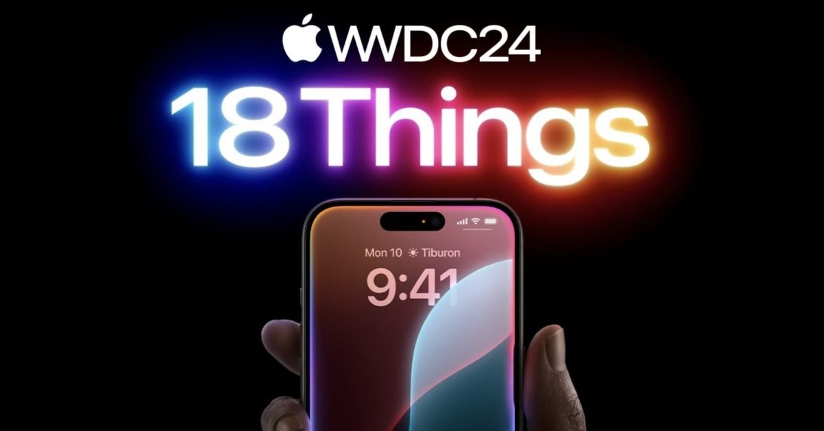 Apple highlights 18 top features from WWDC in 3 minutes [Video]