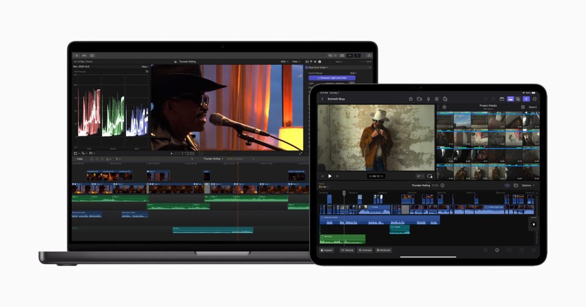 Apple releases Final Cut Pro for iPad 2 alongside Final Cut Pro 10.8 for Mac