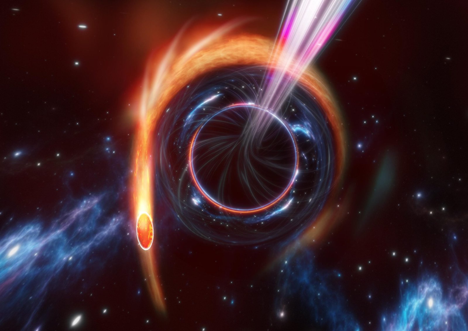 Astronomers Use Destroyed Stars to Measure the Spin of a Supermassive Black Hole for the First Time