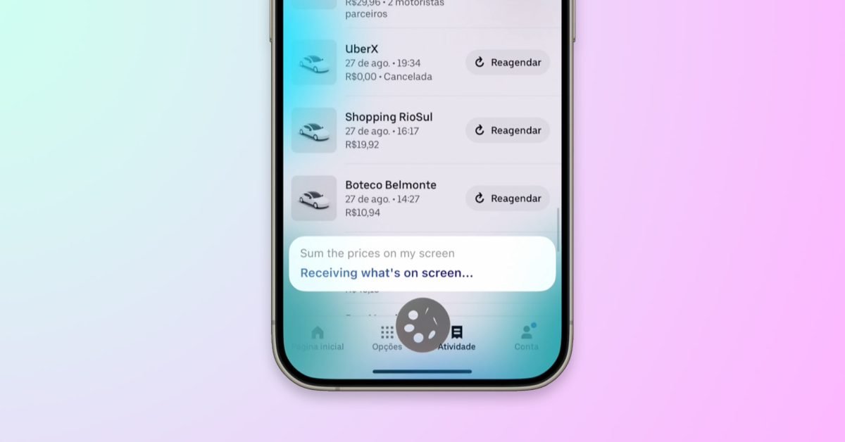Concept imagines Siri AI interacting with what’s on the screen