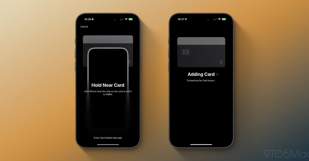 Here’s a look at iOS 18’s ‘Tap to Provision’ feature for Apple Pay