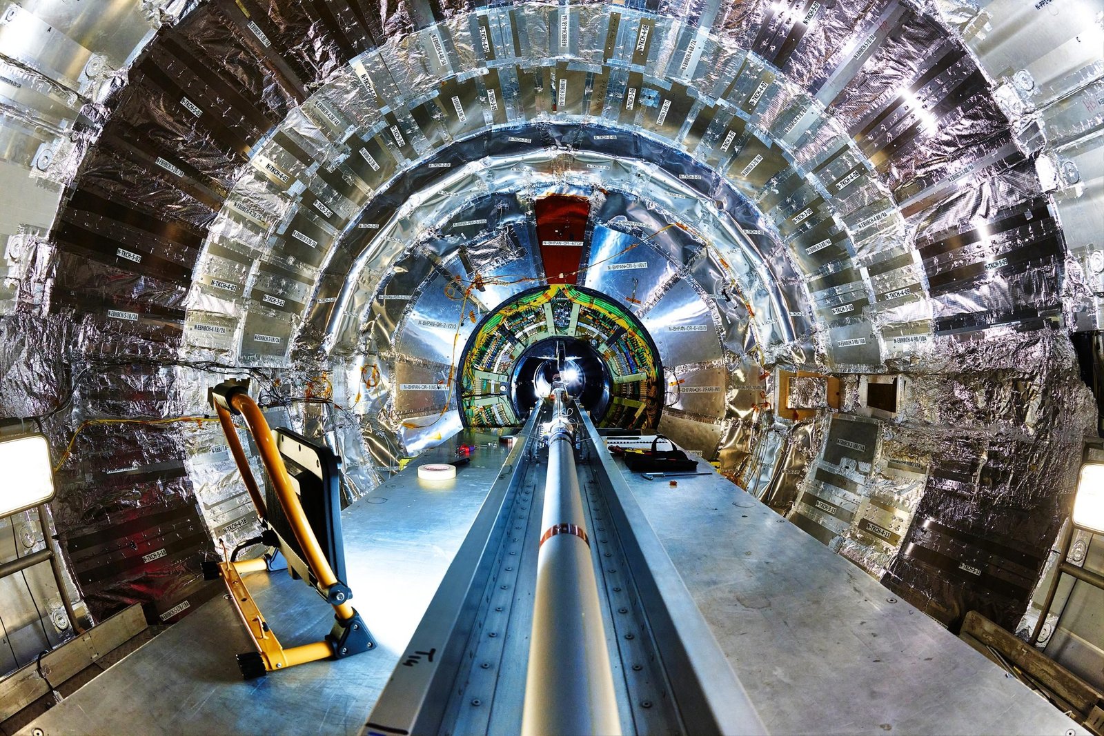 Information Transfer Through “Spooky Action at a Distance” at the Large Hadron Collider