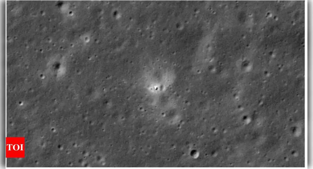 ‘Located on sea of cooled volcanic rock’: Nasa moon orbiter captures Chinese spacecraft on lunar far side