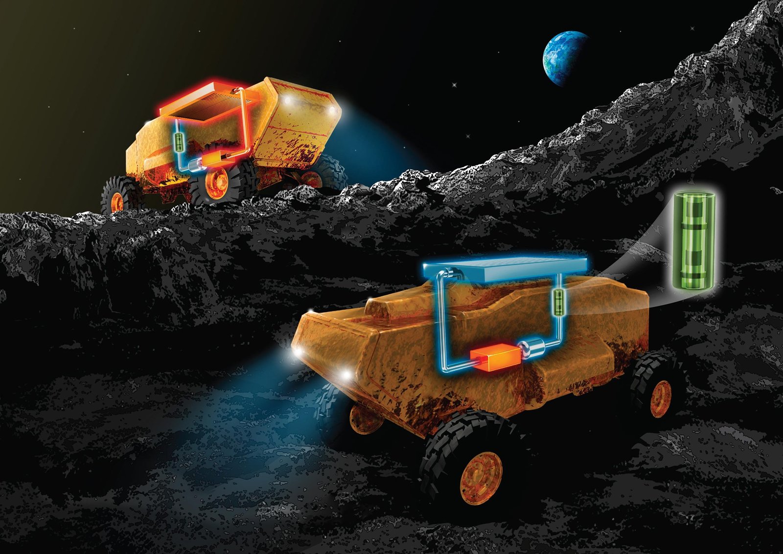 Revolutionary Rover Tech Tames Extreme Moon Temperatures