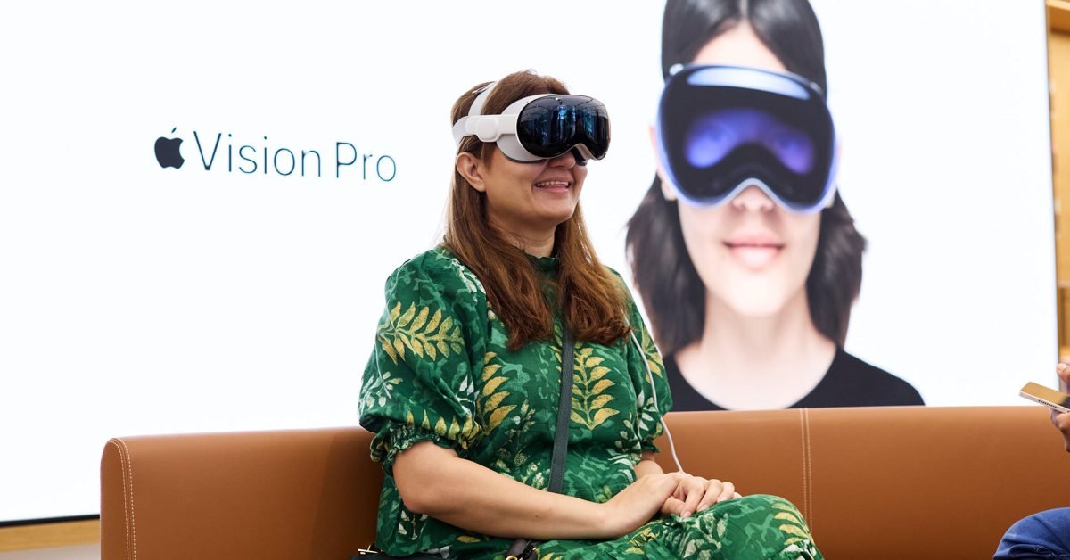 Vision Pro pre-orders open today in five more countries