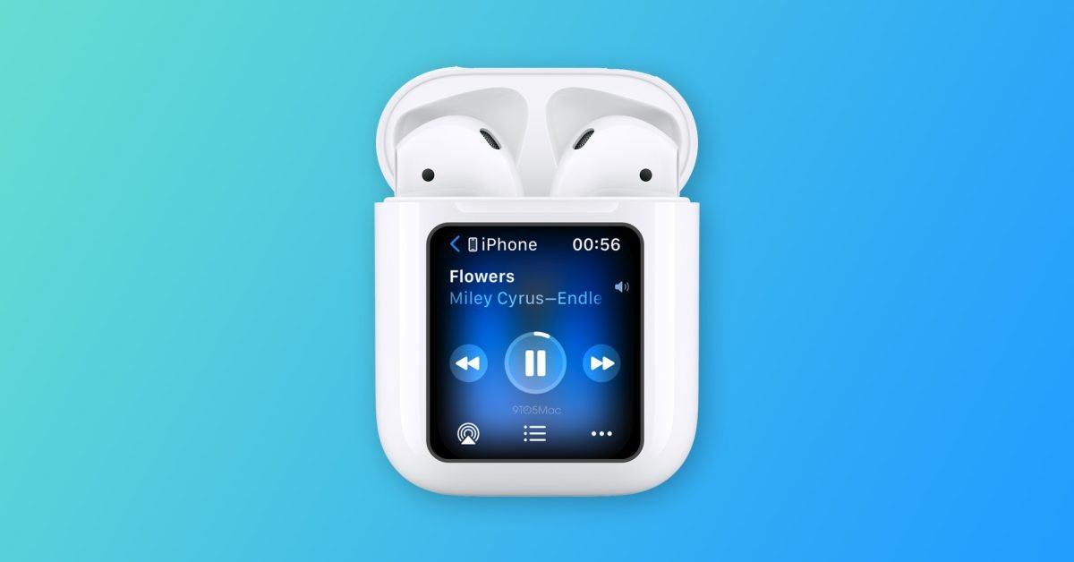 Your future AirPods case may look a lot like a modern iPod nano