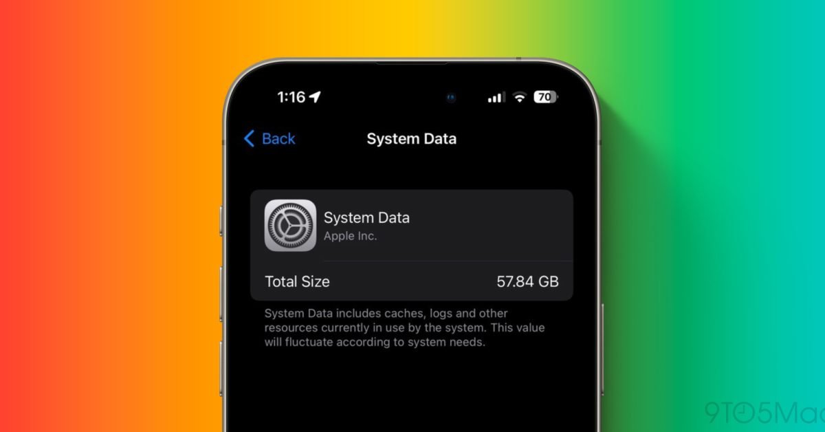 iPhone System Data Storage: How to fix