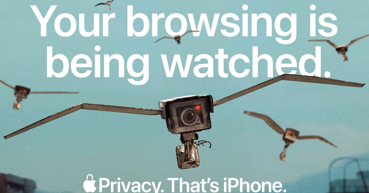 Apple touts Safari privacy features in new ad: ‘Your browsing is being watched’