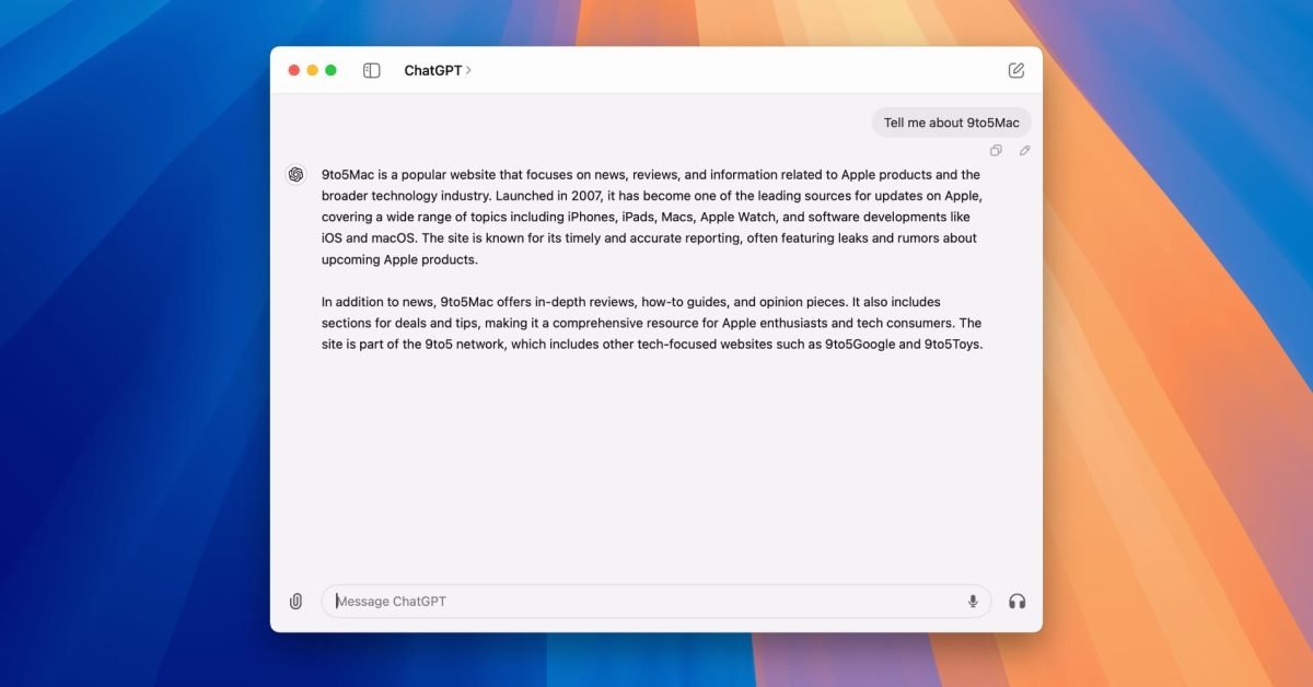 ChatGPT for macOS raises concerns for storing chats in plain text