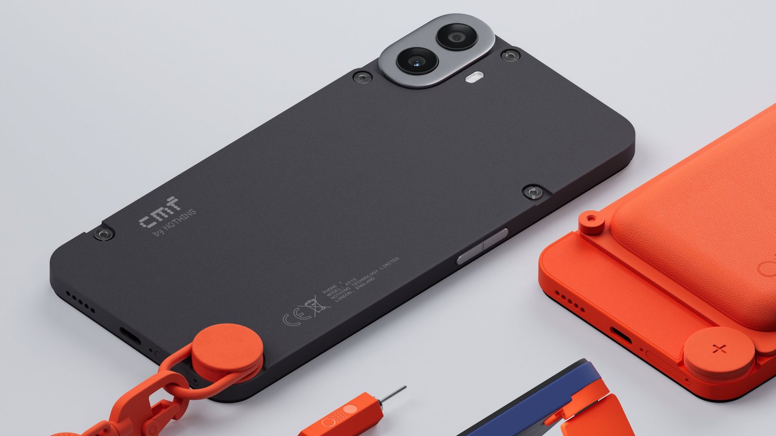 Here’s our best look at the CMF Phone 1 with all its accessories