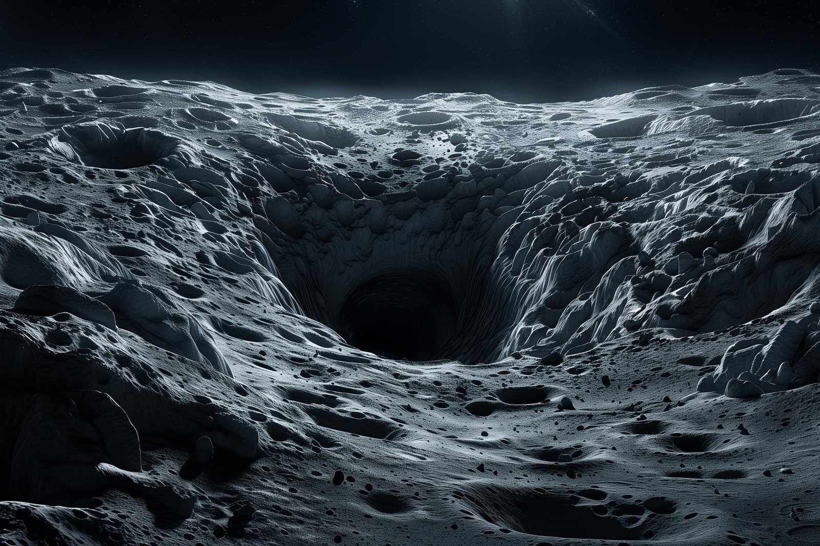 NASA’s Lunar Orbiter Reveals Hidden Tunnels on the Moon