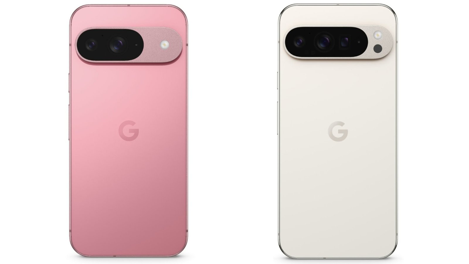 Pink Pixel 9, Porcelain Pixel 9 Pro XL shown off in leaked renders