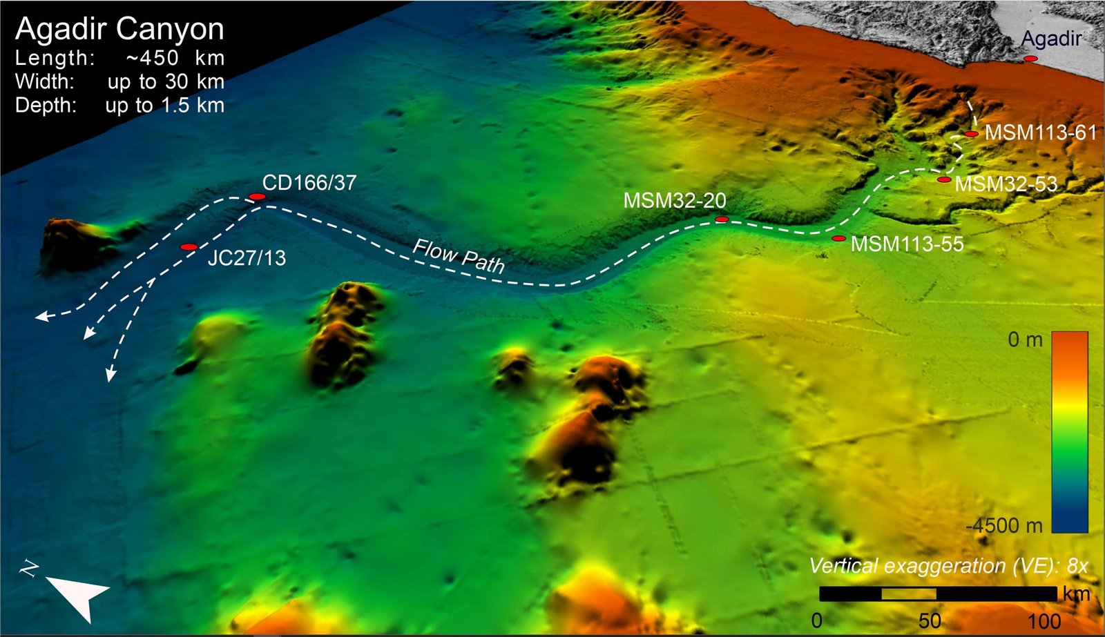 Mapping the Monstrous Underwater Avalanche That Carved a 1250-Mile Path of Ruin