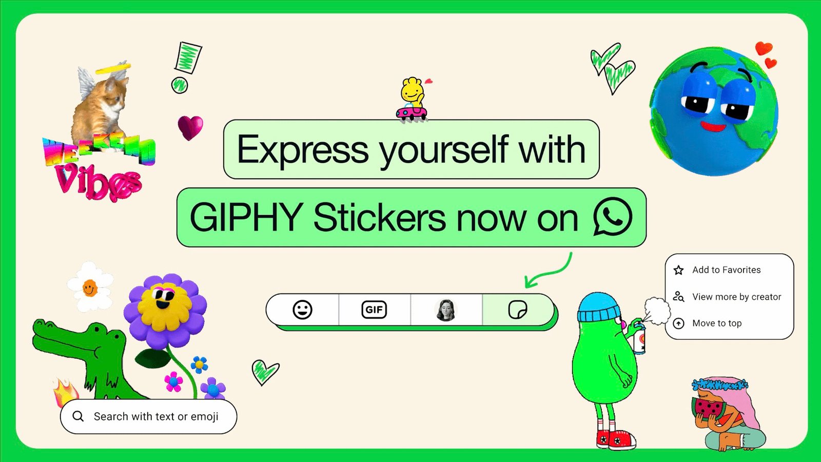 WhatsApp goes all in on stickers with new features, Giphy support