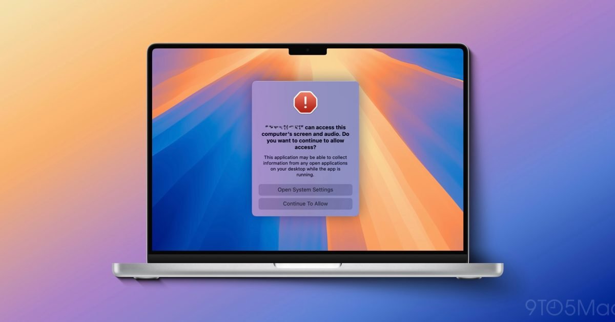 macOS Sequoia adds weekly permission prompt for screenshot and screen recording apps