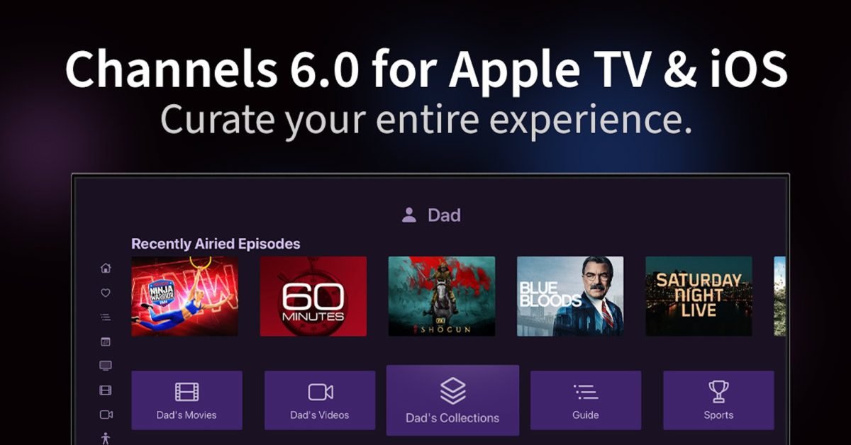 Cord-cutting app Channels gets new ‘Personal Sections’ and ‘Theater Mode’ features