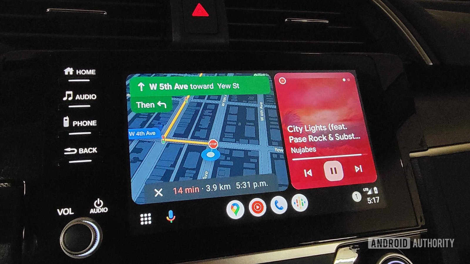 Google Maps on Android Auto makes it easier to stay in the right lane