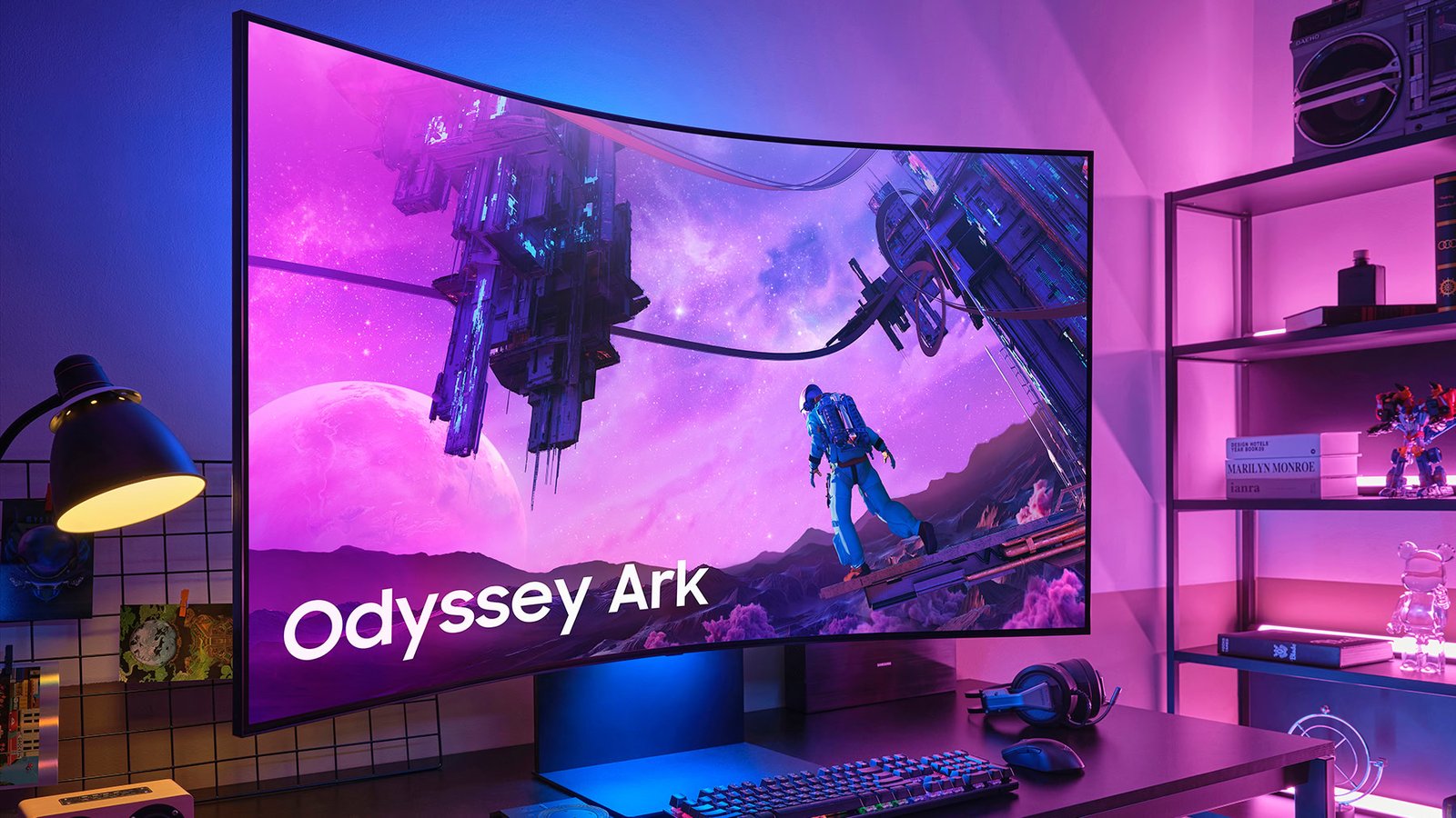 Save $1,200 on the Samsung Odyssey Ark and get a free monitor