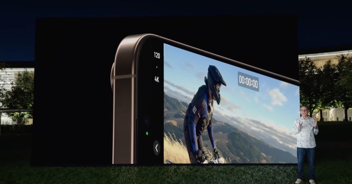 Apple highlights 120fps slo-mo in fun new iPhone 16 Pro ad