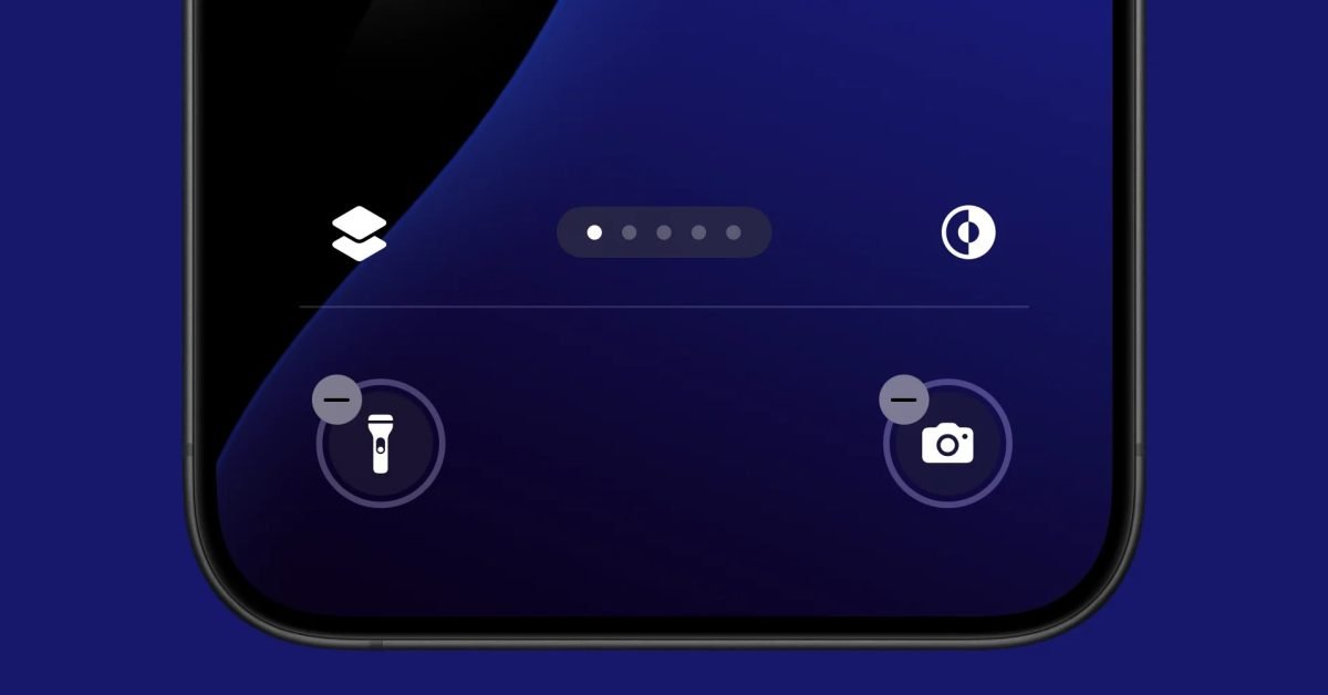 iOS 18 Lock Screen controls and changing wallpaper complexity